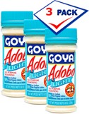 Goya Adobo Light With Pepper 8 oz Pack of 3